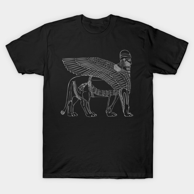 Assyrian Lion Guard T-Shirt by quotepublic